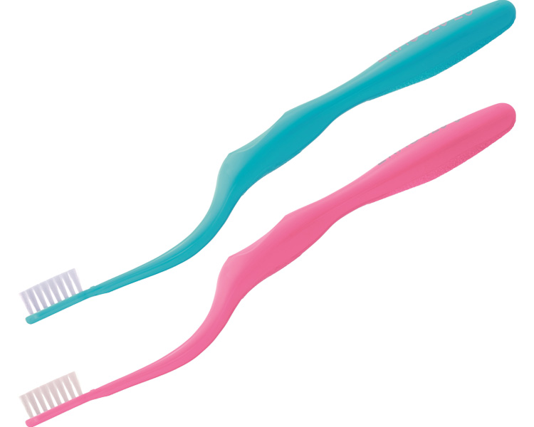 에락 칫솔 620 6개입 (핑크 4개, 블루 2개) S (소프트)