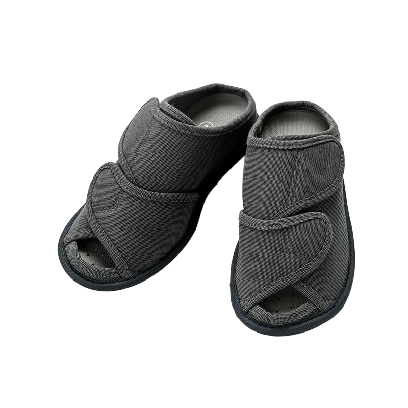 아유미 오픈핏 실내화 M 230-240 다크 그레이 2237