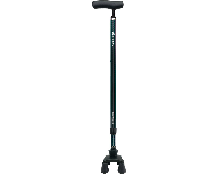 카루라쿠 360 스마트가드 네발 지팡이 640053 다크 블루