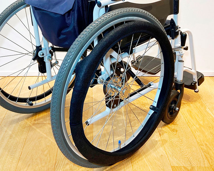 소프그리2 휠체어 타이어 보조기구 블랙 2개 1세트