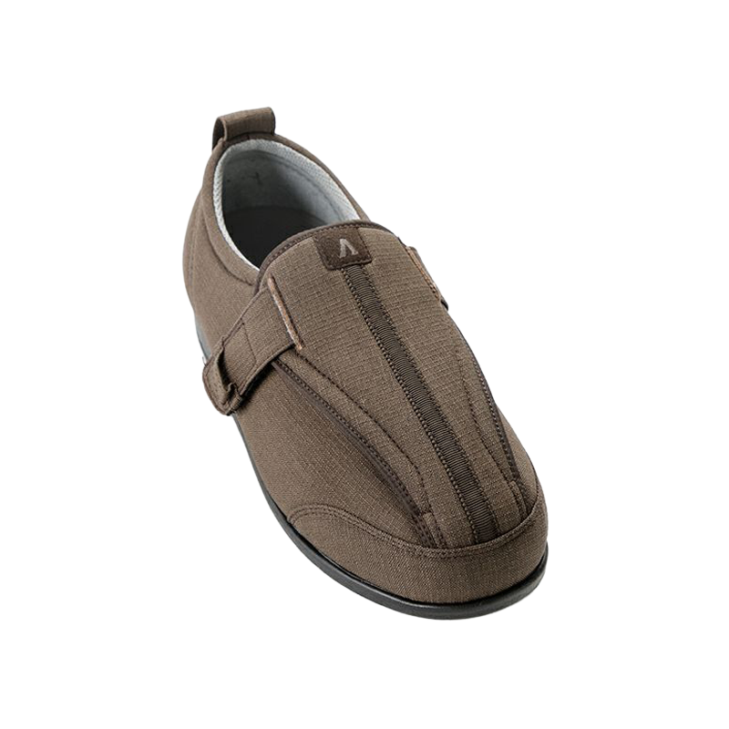 아유미 앞코 와이드 서포트화 (한 짝,오른발) 7E LL 250-255 브라운 7058