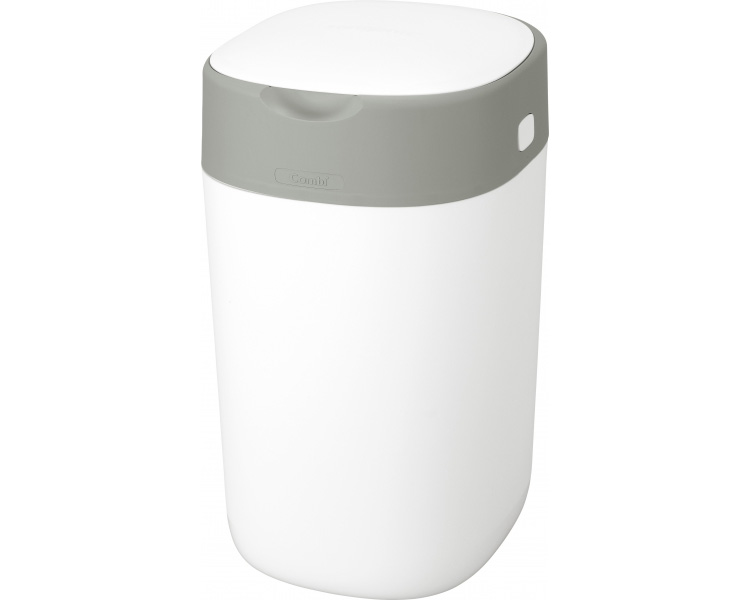 강력 밀폐 항균 기저귀 휴지통 117755 코튼 화이트