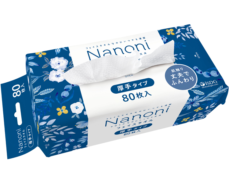 나노니 페이스 타월 두꺼운 타입 80매입