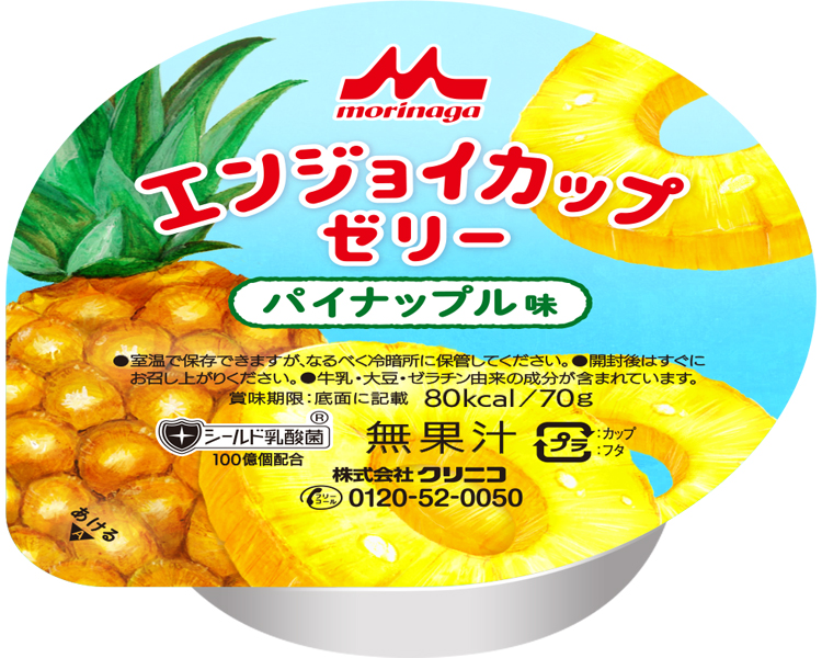 모리나가 엔조이 켑젤리 실드 유산균 함유 파인애플 맛 657236 70g