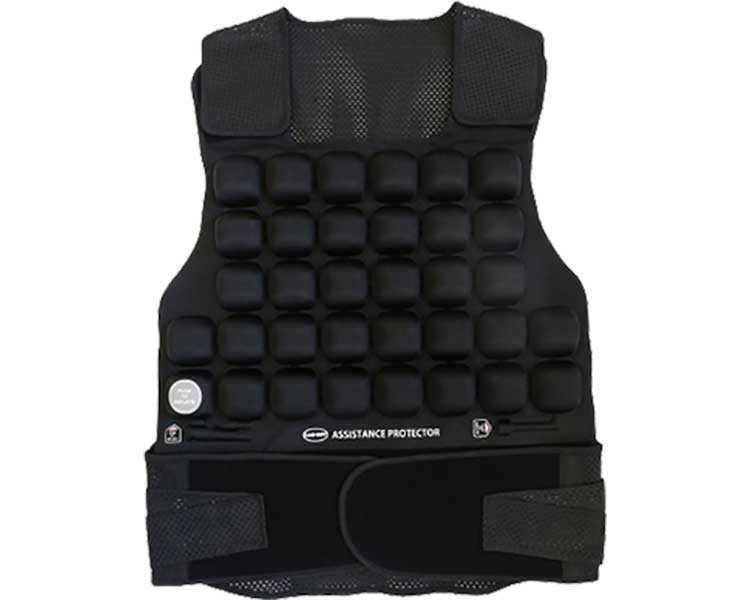 에어 쿠션 상체 보호대 FM137 블랙