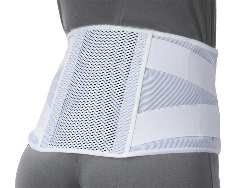 런백 소프트2 허리 보호대 34233 M 화이트