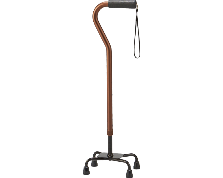 알루미늄 네발 지팡이 AQ-11BR 브라운
