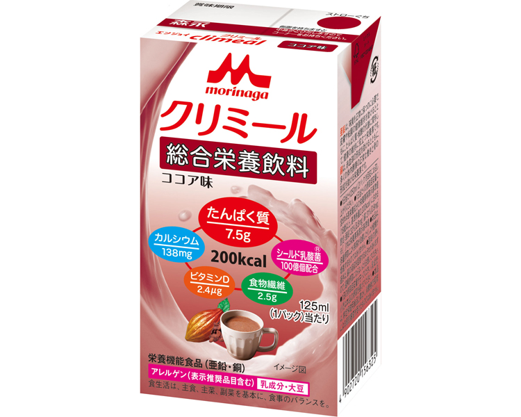 모리나가 크리미 종합영양음료 코코아맛 657675 125mL