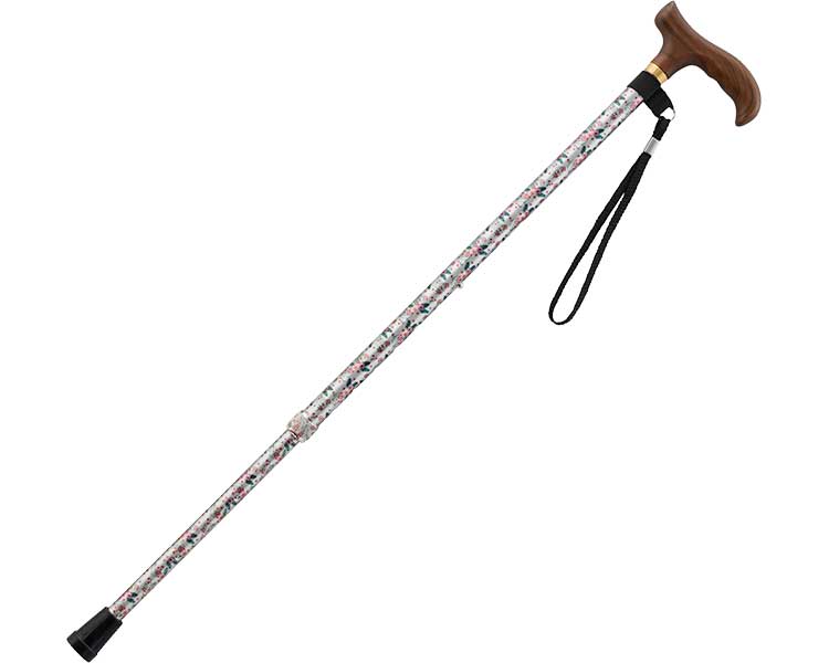 카이엔타이 스마일 지팡이 슬림형 CX-07028 흰 꽃무늬