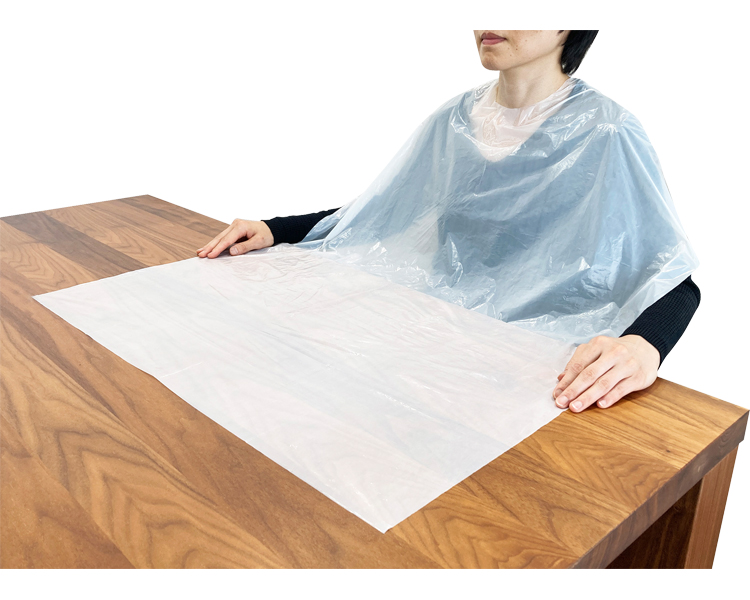 타케토라 일회용 식사 앞치마 디스포 102295 50매입