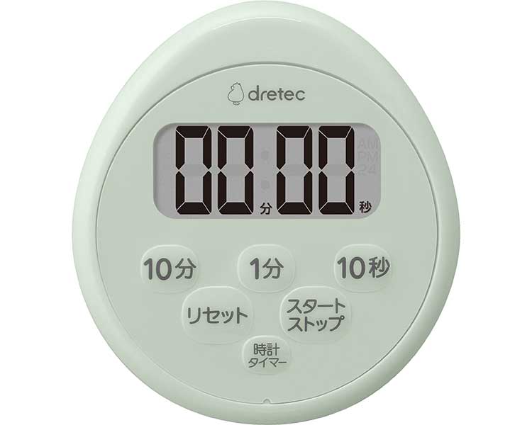 방수 타이머 (시계 포함) T-611GN 그린