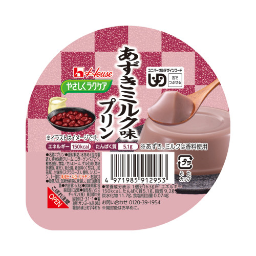 부드럽게 락 케어 단팥우유맛 푸딩