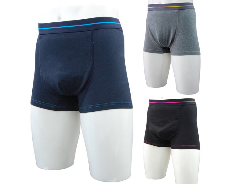 남성 요실금 팬티 100cc 드로즈 TJI-471GA 3종세트 L (그레이·네이비·블랙)