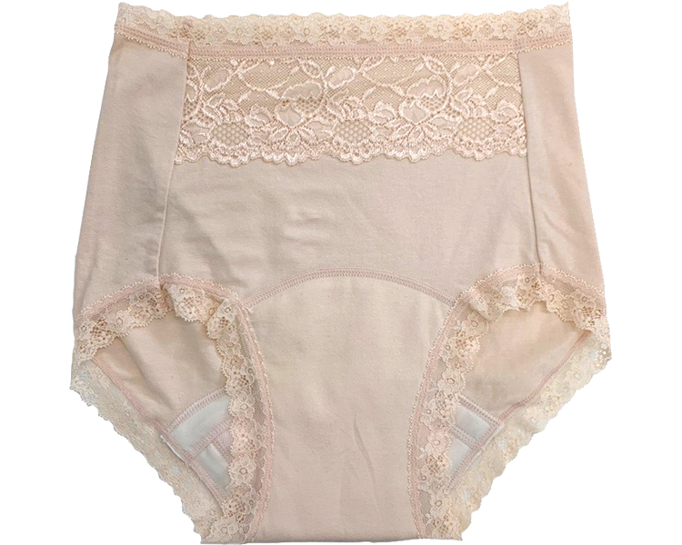여성 요실금 팬티 50cc 허리 레이스 070-520078-00 M 베이지
