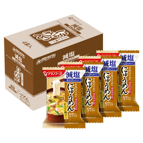 아마노푸드 프리즈드라이 뉴멘 저염 부드러운닭육수맛