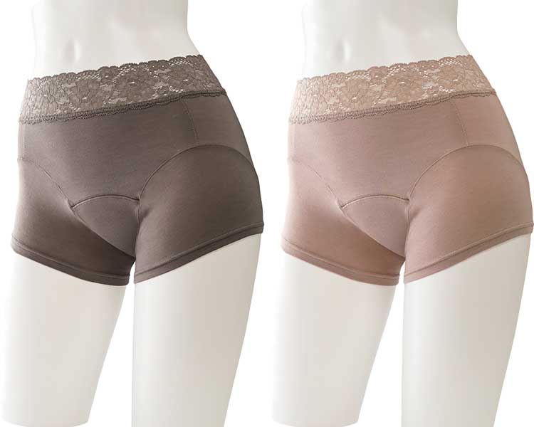 루루오아제 여성 요실금 팬티 30cc TJI-634 2종세트 LL (핑크 베이지·모카)