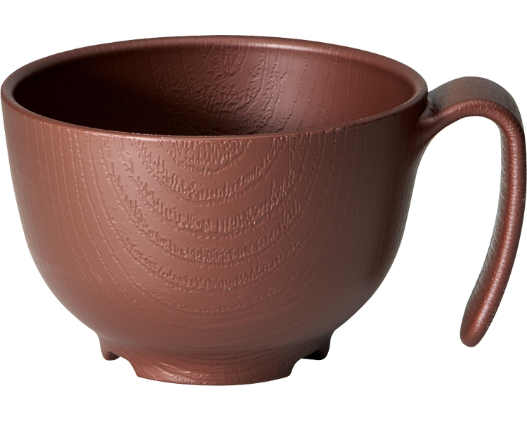 목재 풍 손잡이 찻그릇 NBLS1HB 브라운