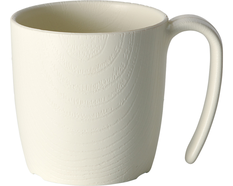 손잡이 편한 나뭇결 컵 NMGS1HB 크림