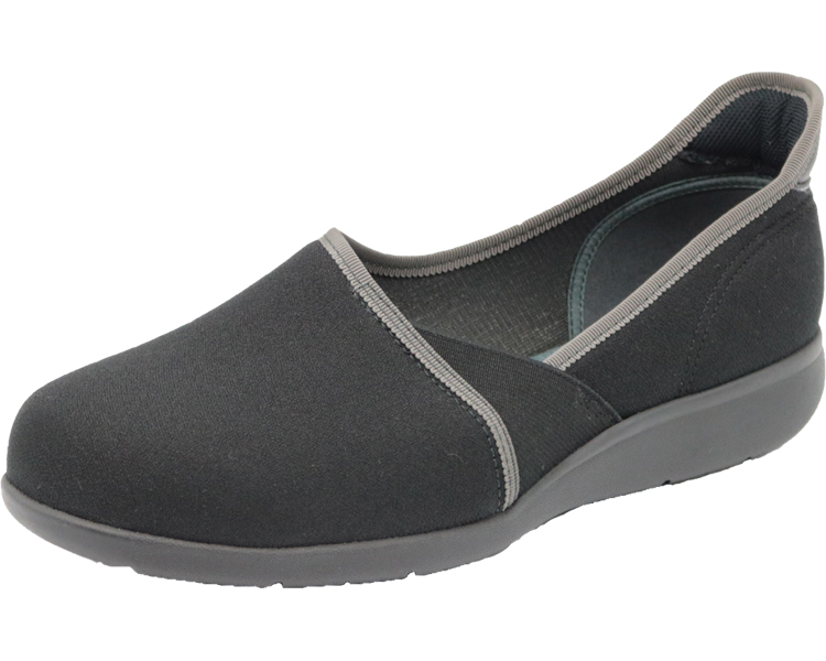 쾌보주의 L173 여성 23.0cm 블랙 스트레치