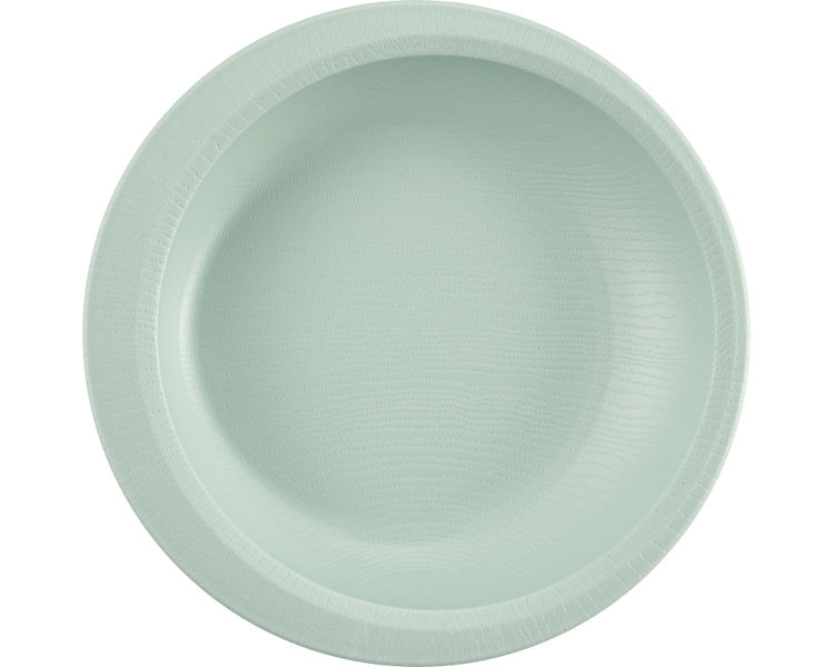 목재 풍 식사 보조 평 접시 NPLS2B 그린