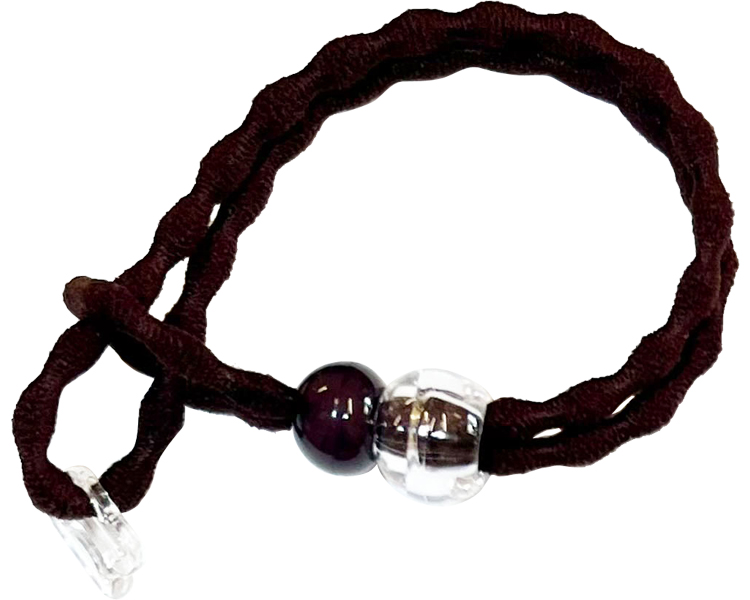 손떨림 방지 지팡이 스트랩 브라운