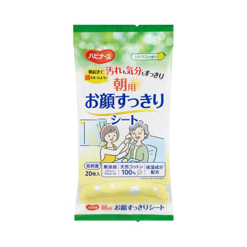 아침용 상쾌한 얼굴 티슈