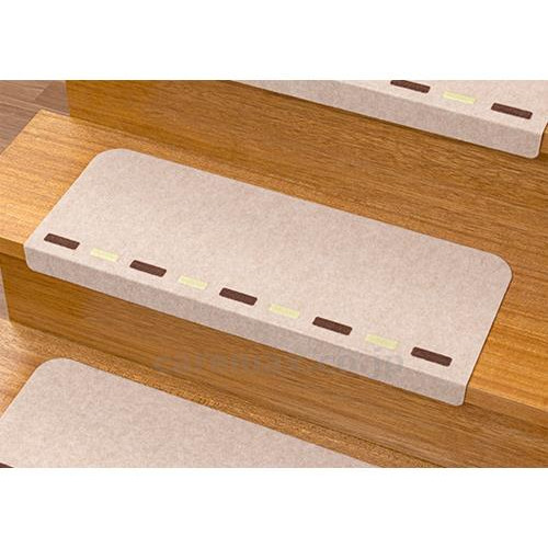 흡착식 야광 계단 매트 (라인 타입, 15매입)